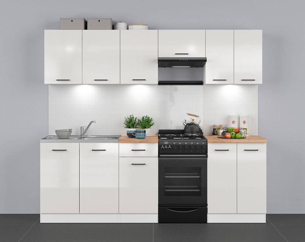 Junona Line 240 Kitchen Set – Compact Design For Your Kitchen - ALDEA DESIGN Furniture