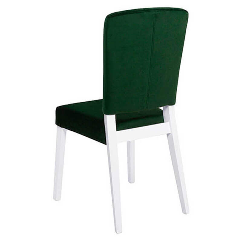 ALAMEDA BRW TX098-GREEN Dining Upholstered BLACK RED WHITE Chair-White / Green