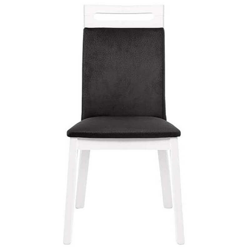 AZTECA TRIO BRW TX098-BLACK Dining Upholstered BLACK RED WHITE Chair-White / Black