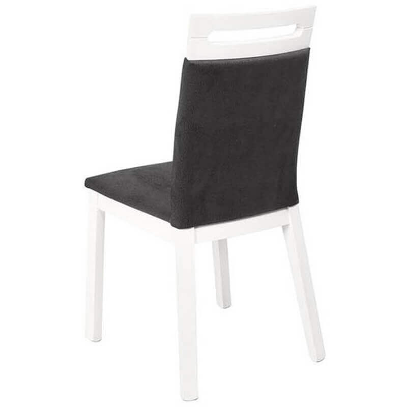 AZTECA TRIO BRW TX098-BLACK Dining Upholstered BLACK RED WHITE Chair-White / Black