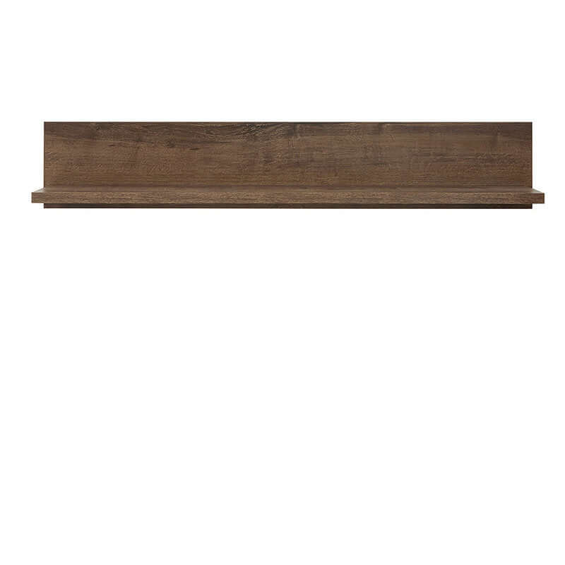 BALIN BRW POL/140 BLACK RED WHITE Shelf-Monastery Oak