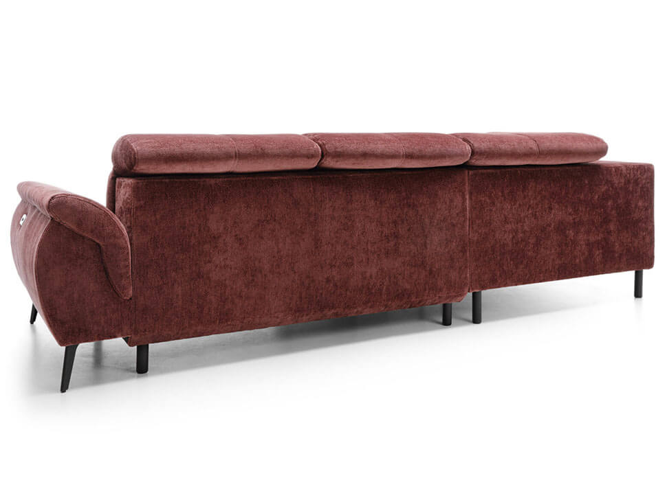 Corner Sofa GENOVA II PUSZMAN Burgundy