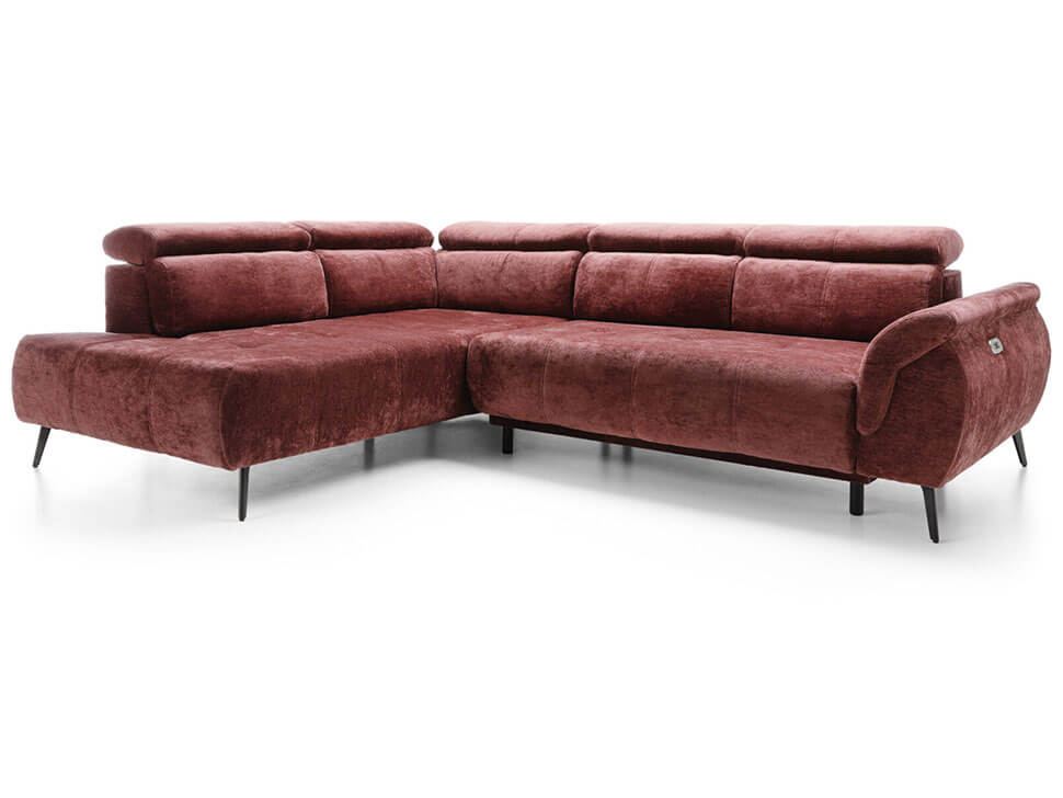 Corner Sofa GENOVA II PUSZMAN Burgundy