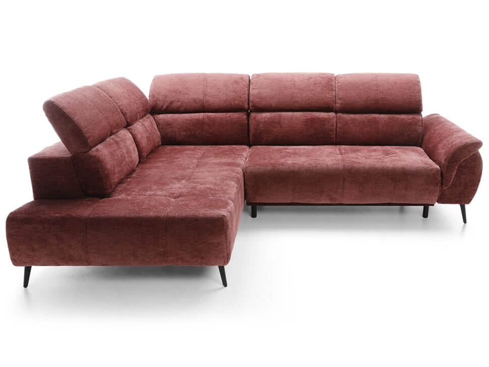 Corner Sofa GENOVA II PUSZMAN Burgundy