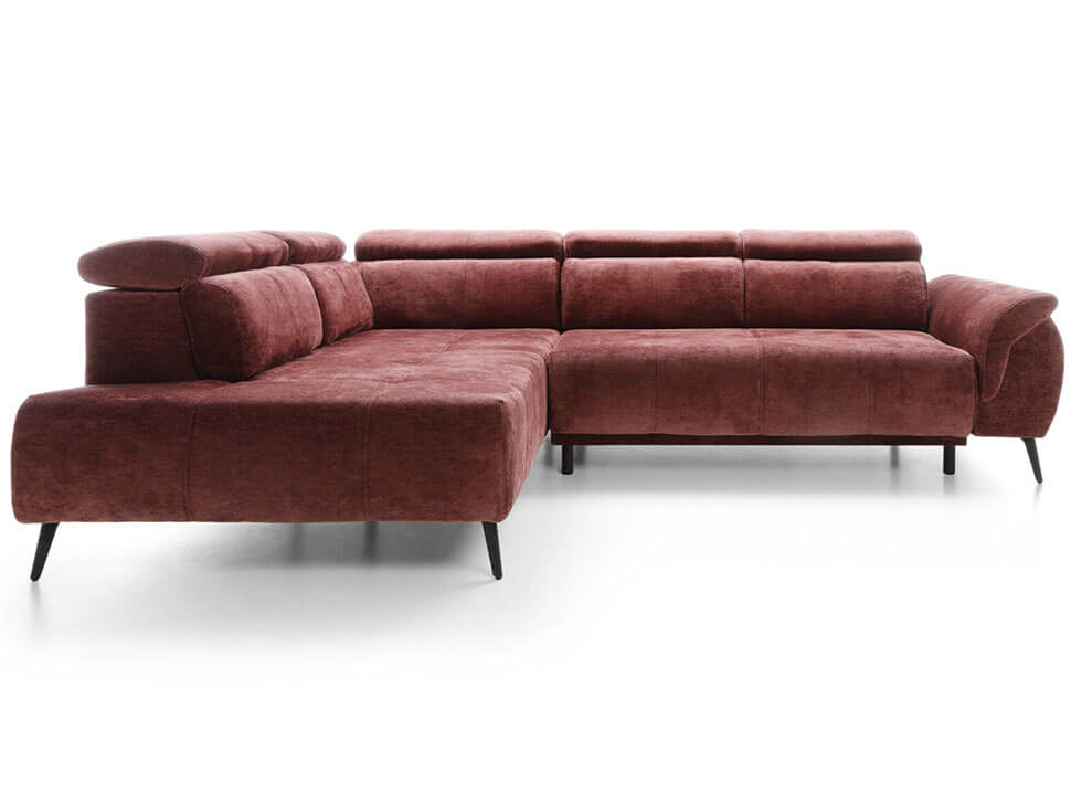 Corner Sofa GENOVA II PUSZMAN Burgundy