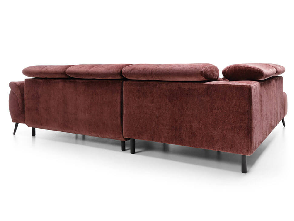 Corner Sofa GENOVA II PUSZMAN Burgundy