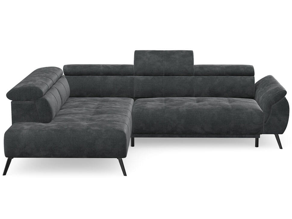 Corner Sofa GENOVA II PUSZMAN Dark Grey