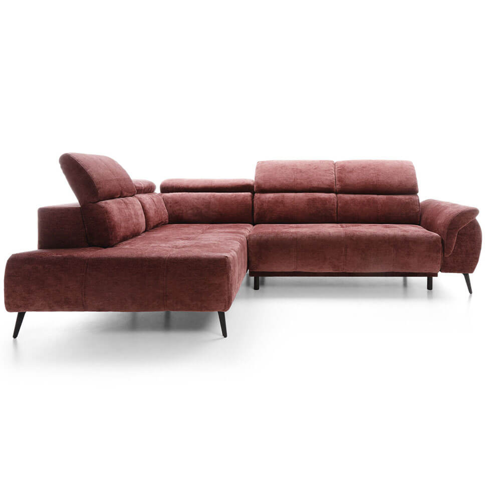 Corner Sofa GENOVA II PUSZMAN Burgundy