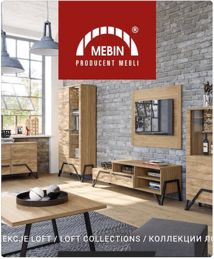 Mebin Loft Furniture PDF catalog download
