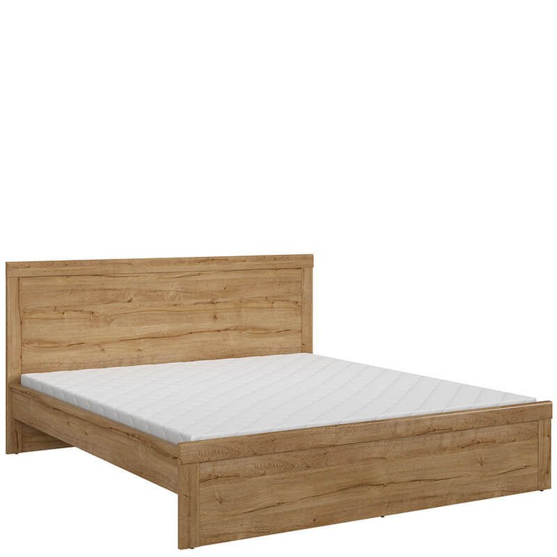 HOLTEN BRW LOZ/180 Super King Size BLACK RED WHITE Bed-Waterford Oak