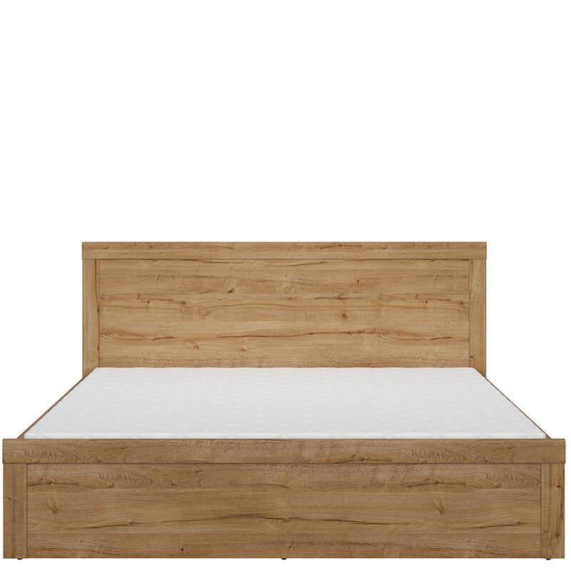 HOLTEN BRW LOZ/180 Super King Size BLACK RED WHITE Bed-Waterford Oak