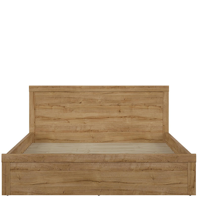 HOLTEN BRW LOZ/180 Super King Size BLACK RED WHITE Bed-Waterford Oak