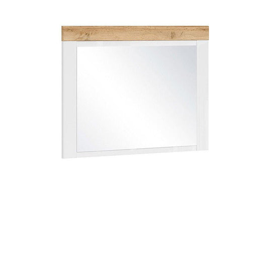 HOLTEN BRW LUS BLACK RED WHITE Mirror-White / Wotan Oak / White Gloss