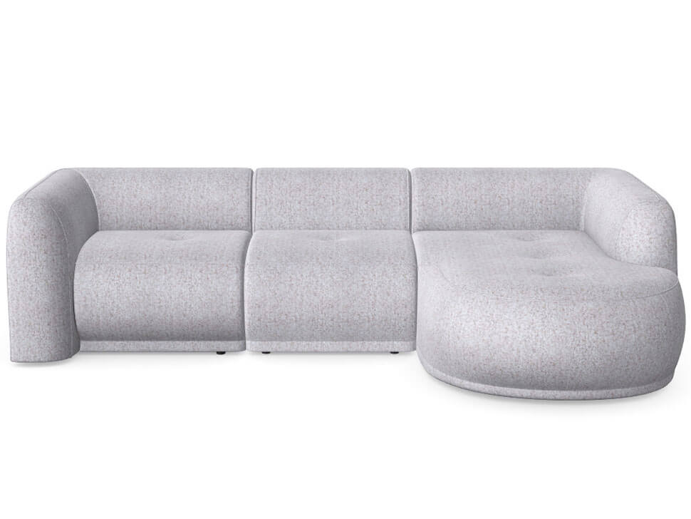 Modular Corner Sofa Gio A1-1-LR PUSZMAN Light Grey