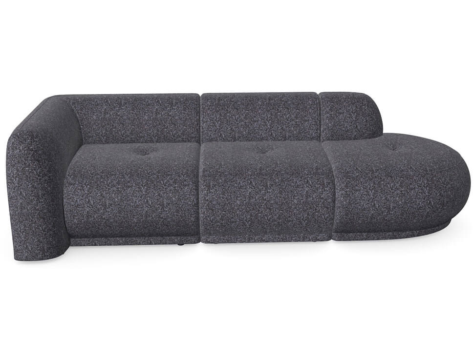 Modular Sofa Gio A1-1-OTTR PUSZMAN Dark Grey