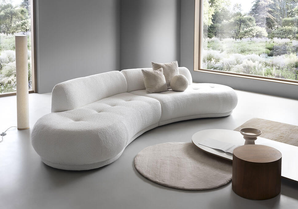 Modular Sofa Gio COTTL-COTTR PUSZMAN Cream