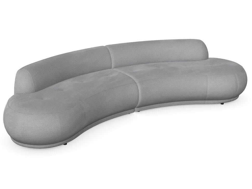 Modular Sofa Gio COTTL-COTTR PUSZMAN Light  Grey