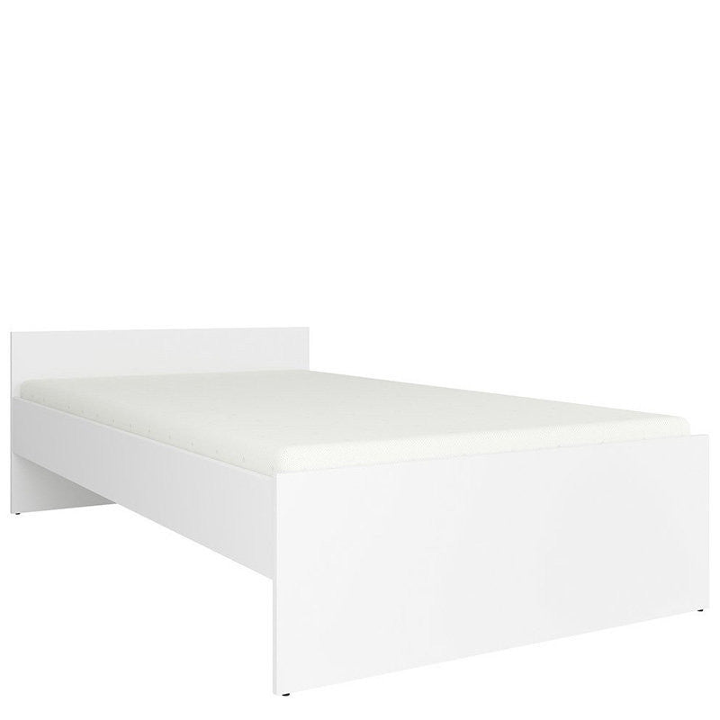 NEPO PLUS BRW LOZ/120 Semi Double BLACK RED WHITE Bed-White