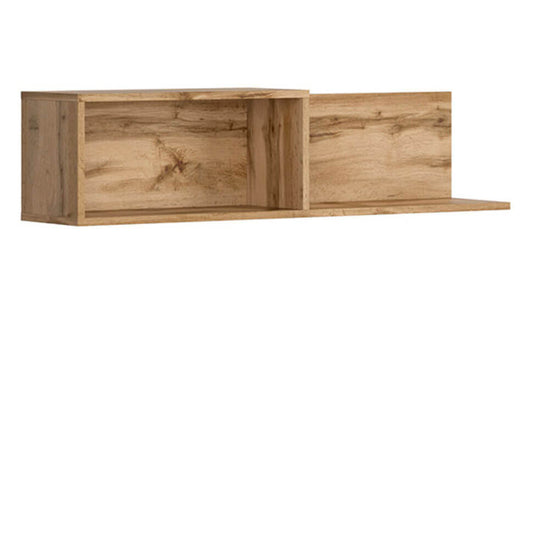 NUIS BRW POLL/100 BLACK RED WHITE Shelf-Wotan Oak