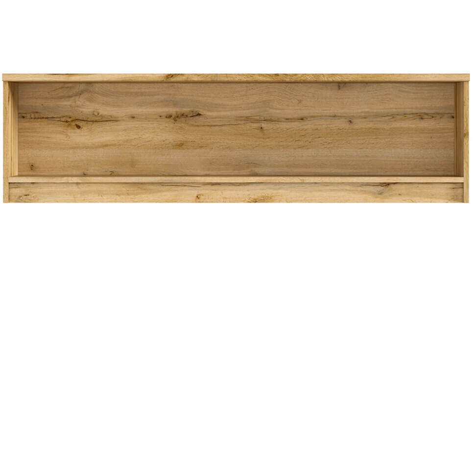 NUIS BRW SFW/135 BLACK RED WHITE Shelf-Wotan Oak