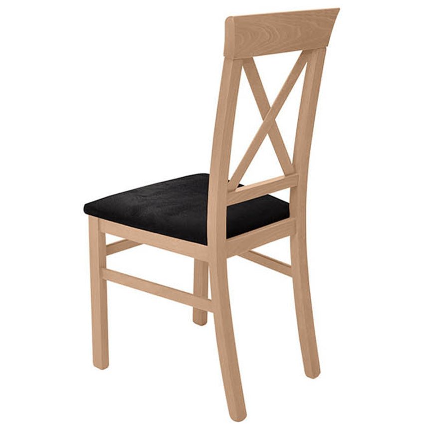 BERGEN BRW TX118-BLACK Dining Upholstered BLACK RED WHITE Chair-Sibiu Gold Larch