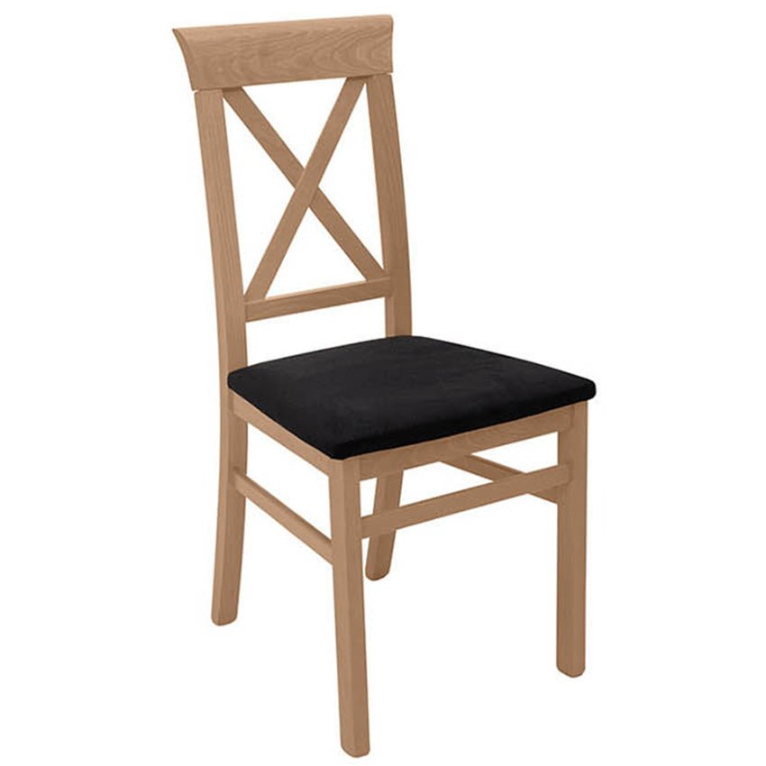 BERGEN BRW TX118-BLACK Dining Upholstered BLACK RED WHITE Chair-Sibiu Gold Larch