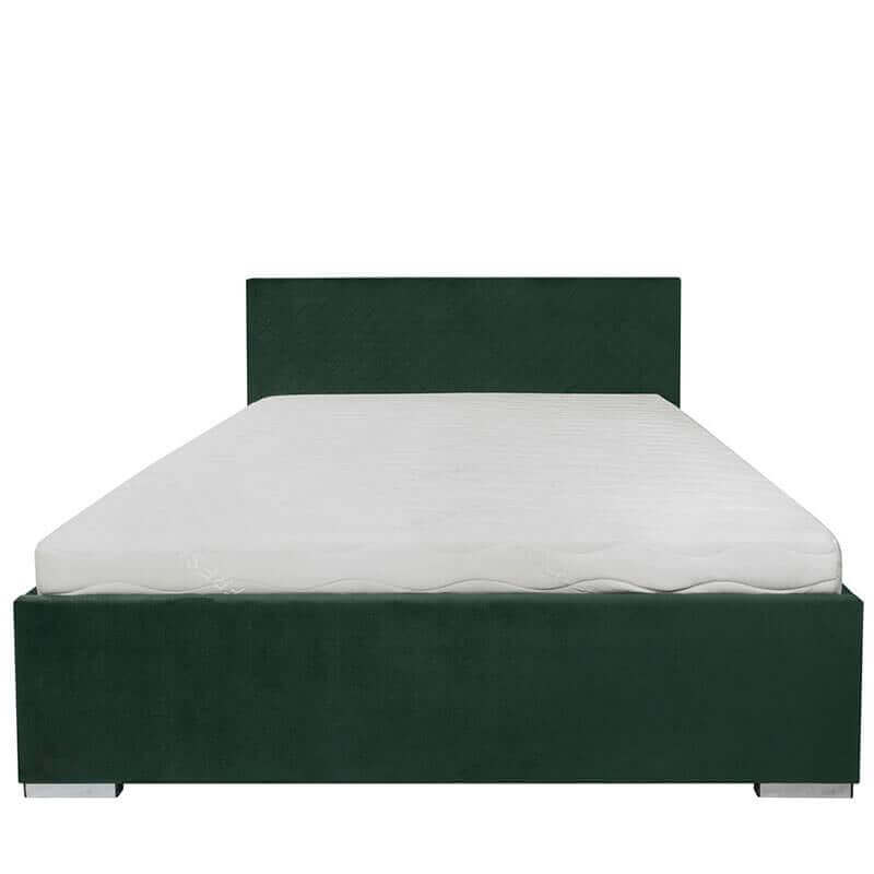SYNTIA III BRW 160 Ergo Futon Green King Size Upholstered BLACK RED WHITE Upholstered Bed-Kronoskaro 14 Green